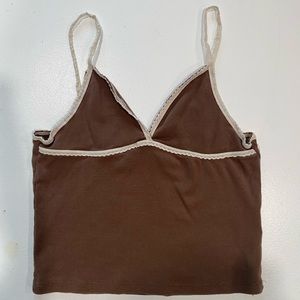 brown brandy melville tank top!